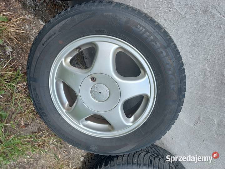 Felgi aluminiowe z oponami zimowe HANKOOK aluminiowe Samochodowe wielkopolskie Skulsk