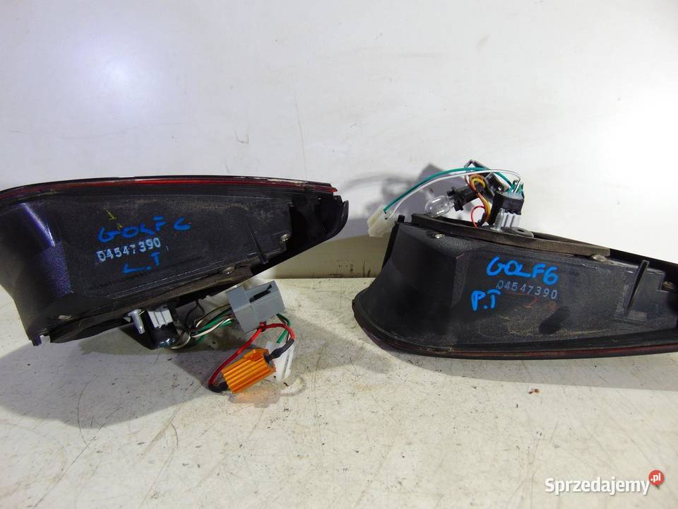 LAMPA LEWA PRAWA TYLNA TYŁ KLAPY VW GOLF VI sprzedam