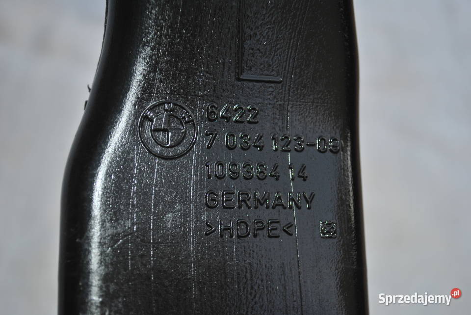 Kanał nawiewu kierowcy przedni lewy BMW E60 E61 Poręba