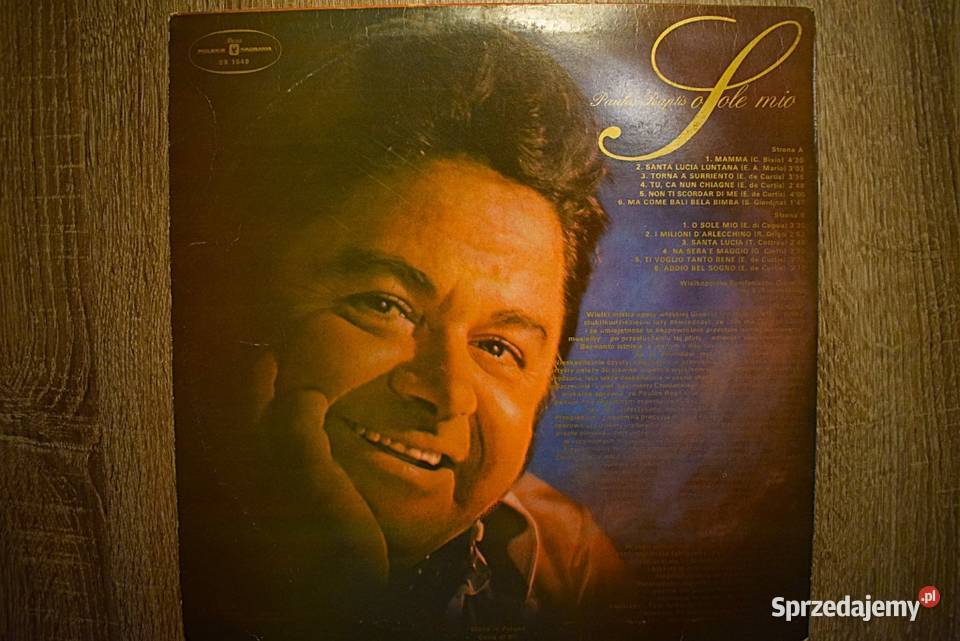 Paulos Raptis O Sole Mio 1978 płyta w stanie Chełmno
