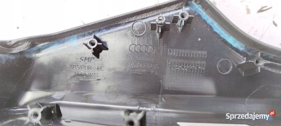 PODŁOKIETNIK LEWY TYŁ AUDI A4 B9 8W0867373D Przystajń sprzedam