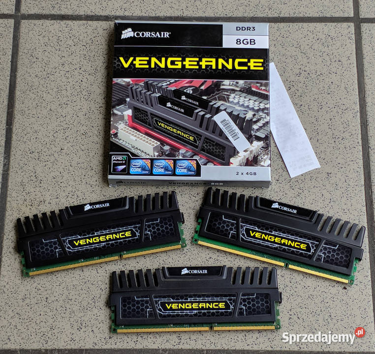 Corsair Vengeance DDR3 12GB 3x4GB 1600MHz CL9 DDR3 Opole