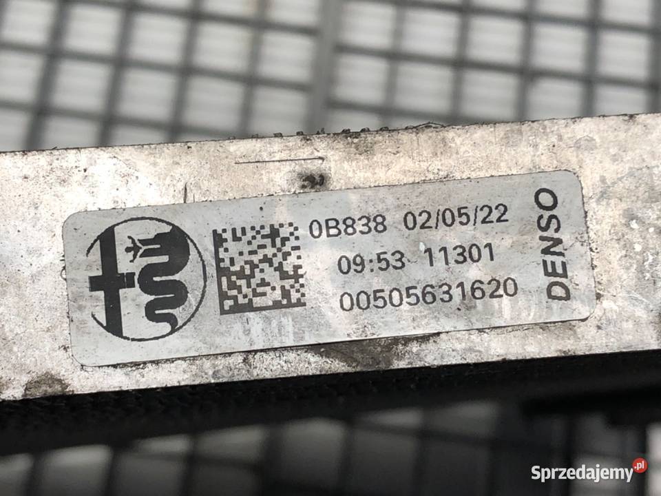 DODATKOWA CHŁODNICA WODY ALFA STELVIO 20 280