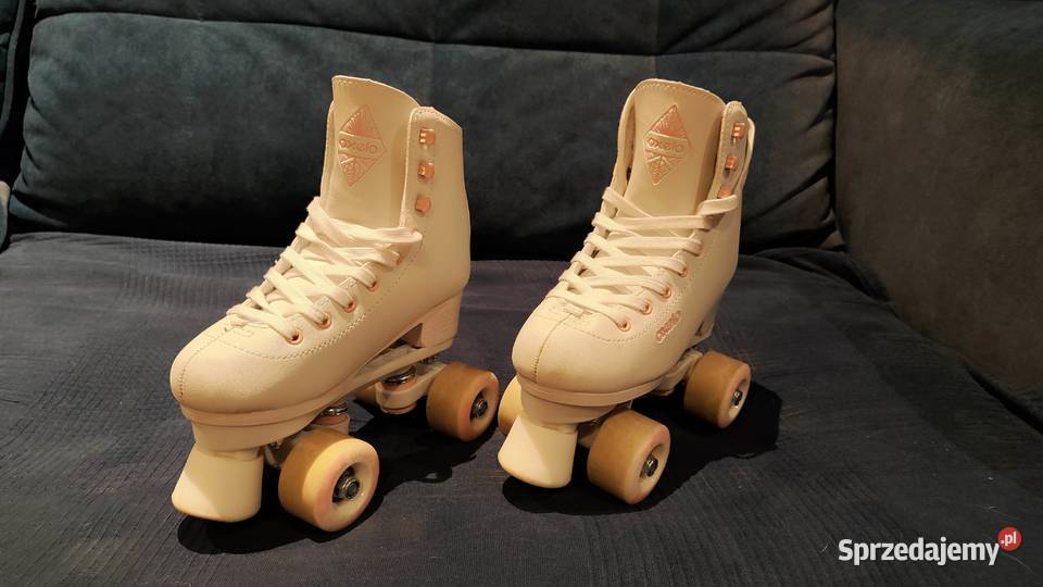 Wrotki Oxelo Quad 100 białe romz 34 Kraków
