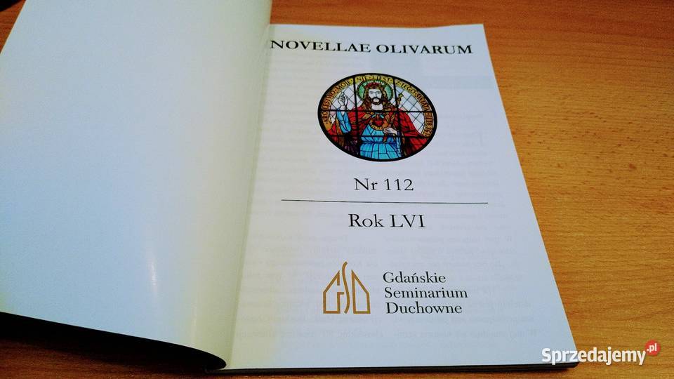 Novellae Olivarum 112 60 lat Seminarium Pismo Rok wydania 2017 Gdańsk
