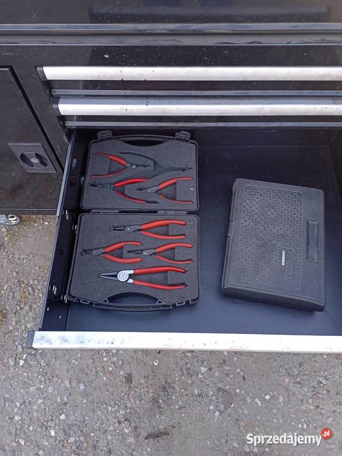 szafa narzędziowa Georg Tools z zawartością Wózki warsztatowe Brzesko sprzedam