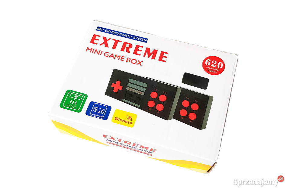 Mini Retro Konsola Extreme Game Box 620 Gier