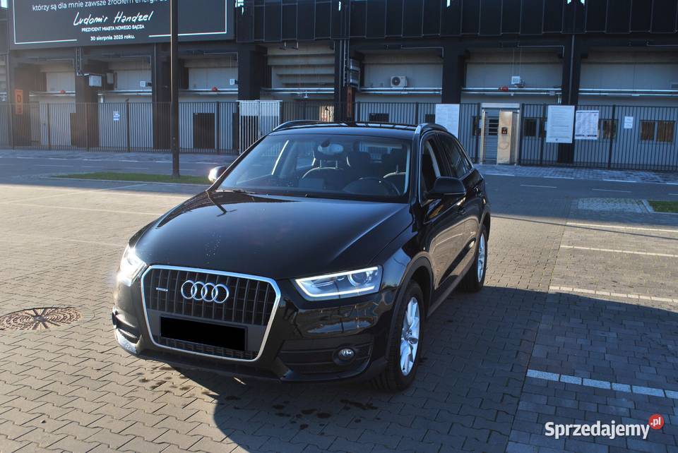 Audi Q3 4x4 20 TDI 140 Klima czujniki Parkowania Samochody osobowe Nowy Sącz