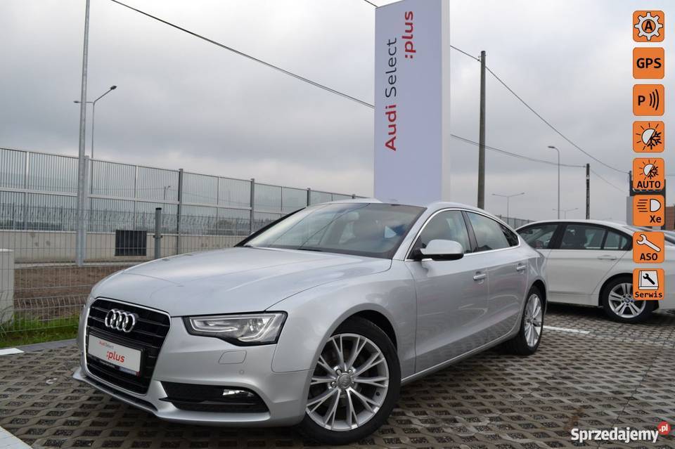 Na sprzedaż nieuszkodzony Audi A5 srebrny wspomaganie kierownicy Nadarzyn sprzedam