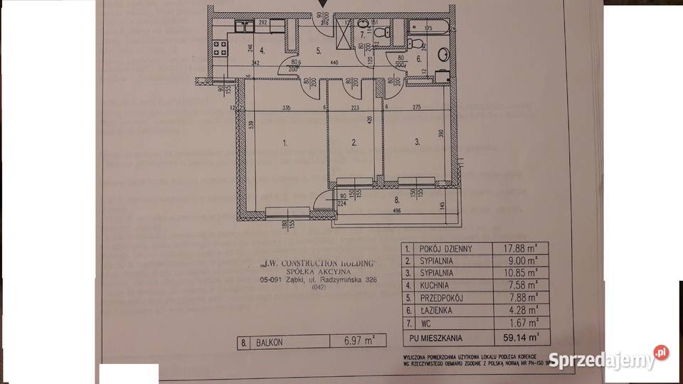 Sprzedam mieszkanie Sprzedaż Warszawa