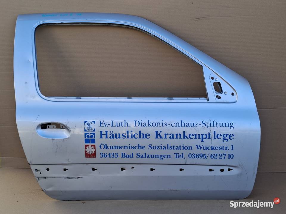 RENAULT CLIO II 3D DRZWI PRAWY PRZÓD PRAWE Bieleń sprzedam