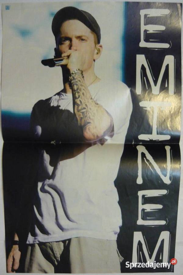 PLAKATY EMINEM WYPRZEDAŻ ŚWIAT PLAKATÓW Kultura i Rozrywka kujawsko-pomorskie Bydgoszcz