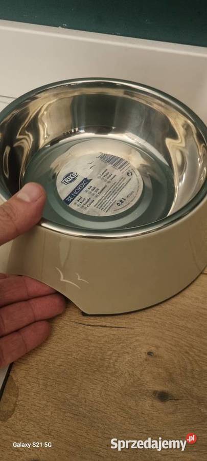 Miska Be Nordic Piaskowa Melamina 08l Dla psów mazowieckie Kaliszki