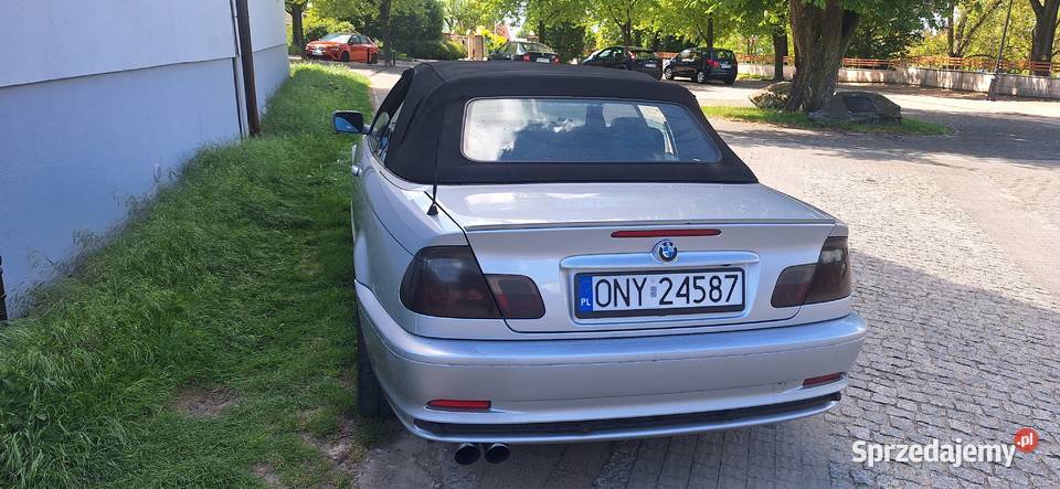 bmw e46 cabrio ZAMIANA 30i hardtop 3000cm3 Góra Świętej Anny