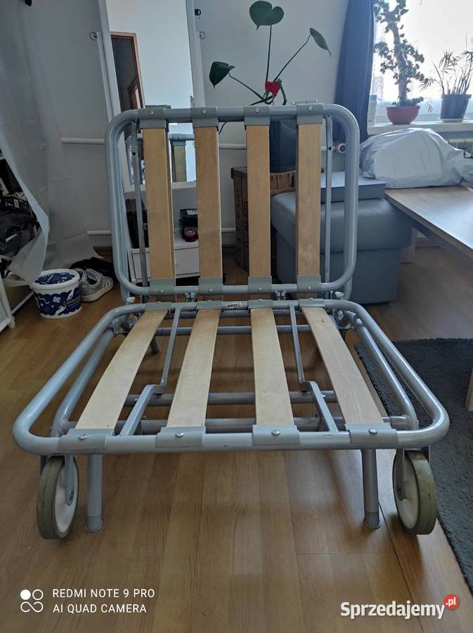 Fotel rozkładany łóżko pojedyncze Ikea Części samochodowe śląskie Czechowice-Dziedzice