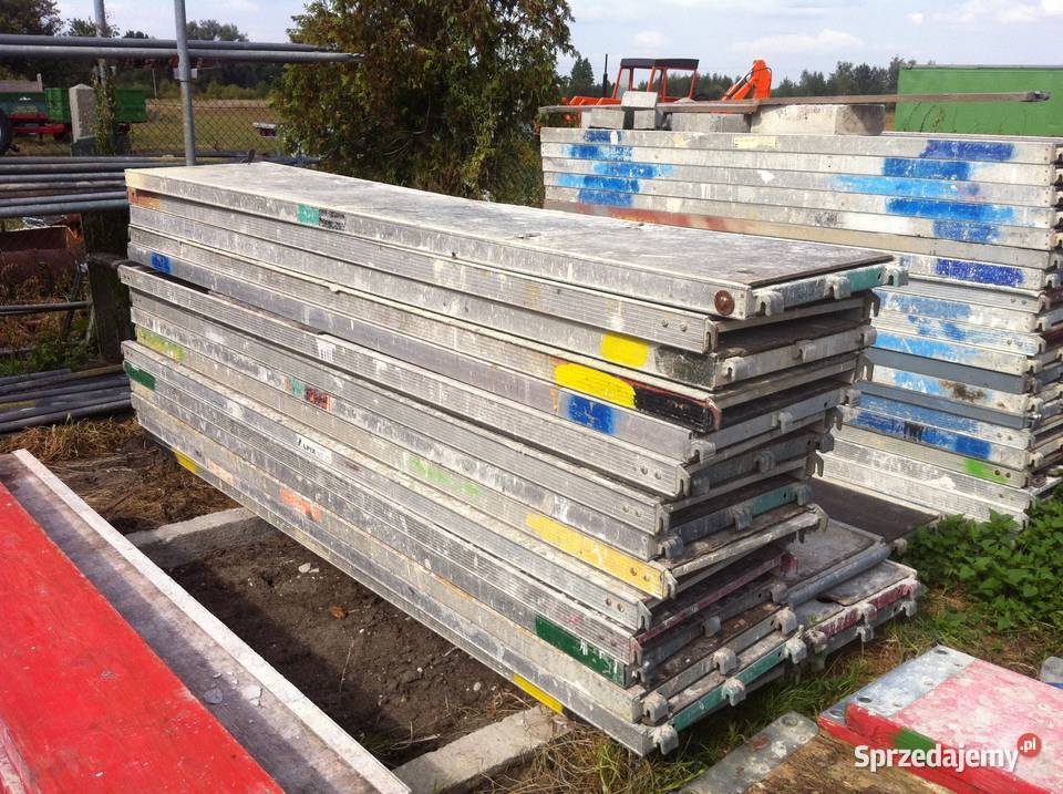 Rusztowanie na szczyt 26m2 Używane 514 x 62 m Stare Siołkowice