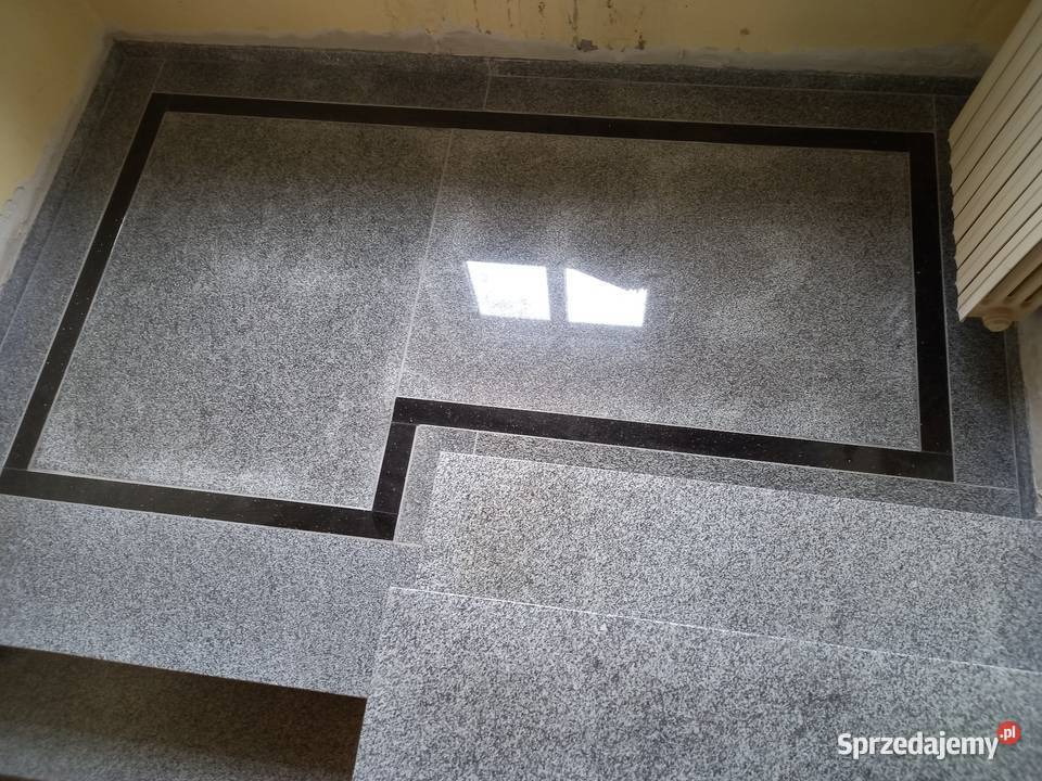 Schody granitowe wewnętrzne i zewnętrzne Września