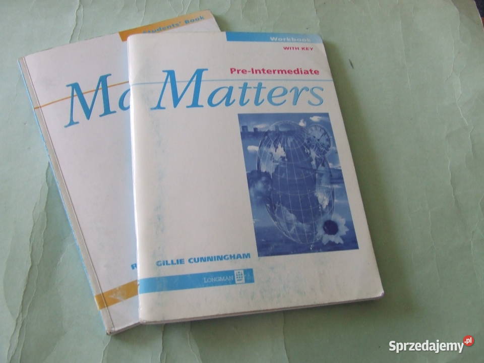 Matters Pre Intermediate Students Book Workbook