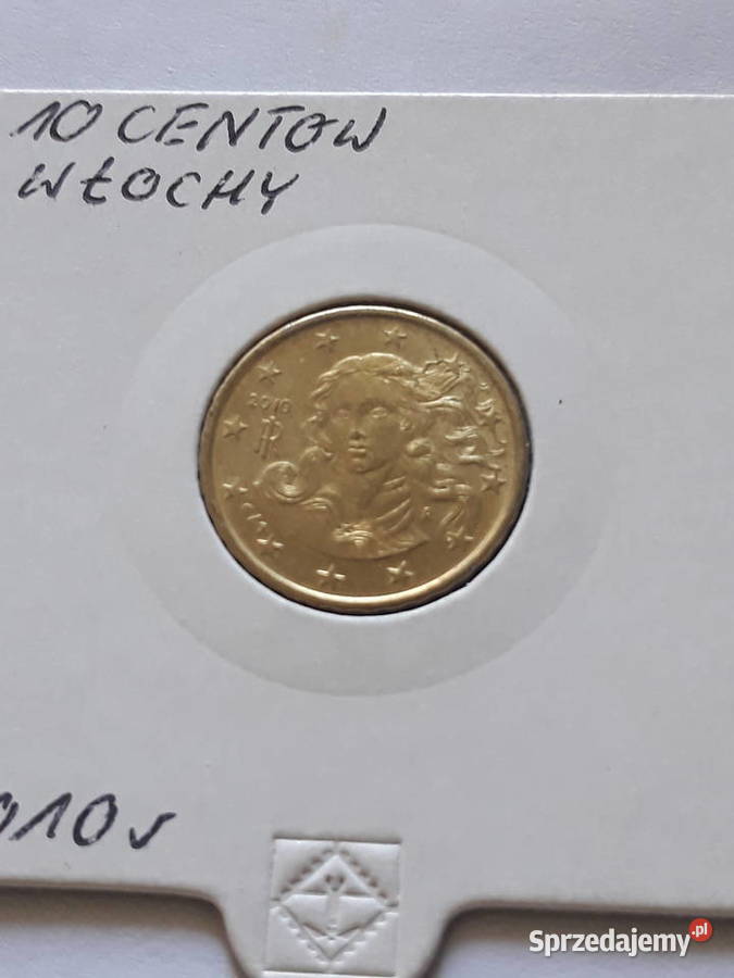10 Eurocentów Włochy 2010 r UNC Konin sprzedam