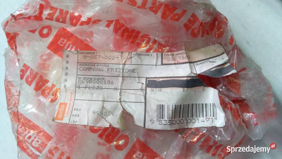Dzwon sprzęgła OE Aprilia Leonardo Scarabeo Bielsk Podlaski sprzedam