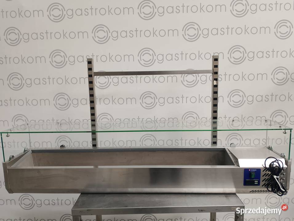 Nadstawka chłodnicza nastawna z szybą 8 x GN 14 Wrocław sprzedam