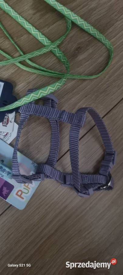 Zestaw 2x smycz szelkiTRIXIE Puppy szczeniak mazowieckie