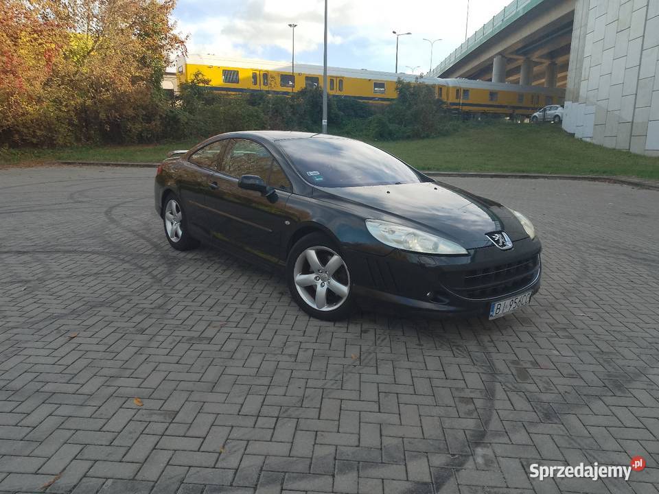 Peugeot 407 Coupe 27HDi V6 automat Białystok