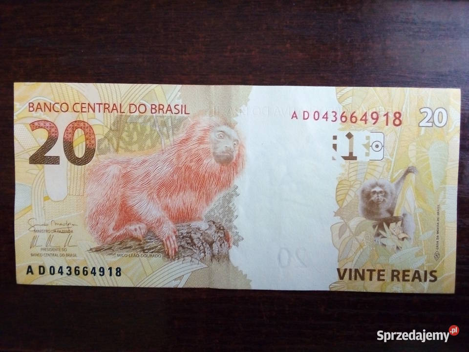 Banknot 20 reali Brazylia Płońsk