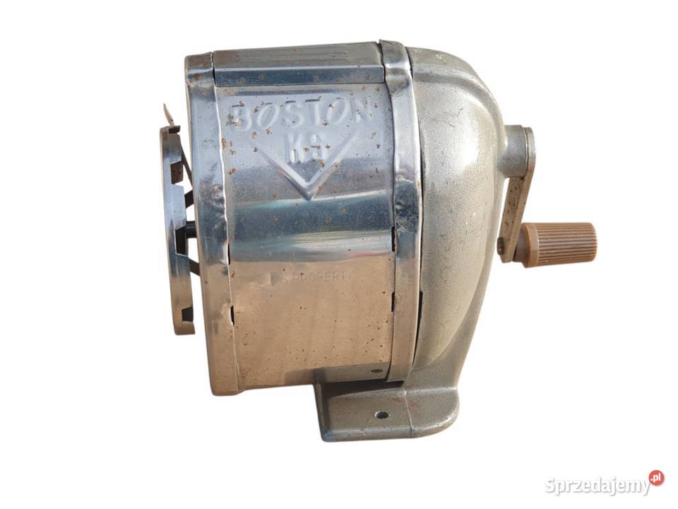 Stara amerykańska strugarka ręczna na korbkę Cieszyn