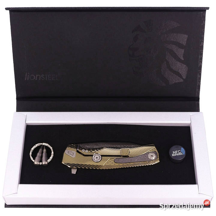 Nóż składany LionSteel Gold Titanium Chad mazowieckie Warszawa