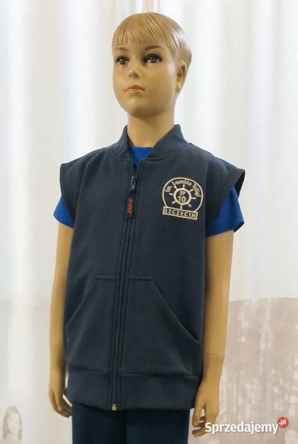 Kamizelka bezrękawnik szkolny do SP 10 w Pozostałe Szczecin