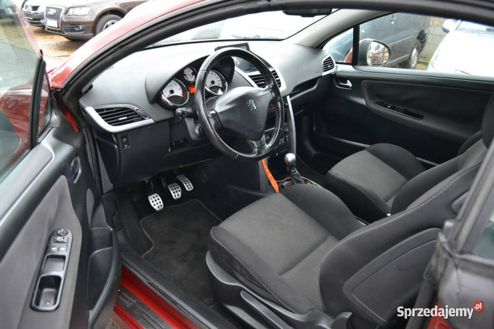 Peugeot 207 CC ładny Peugeot 207 CC 16 benzyna
