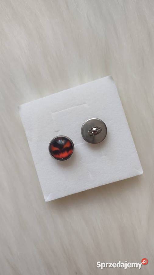 Kolczyki dynie Halloween Olkusz