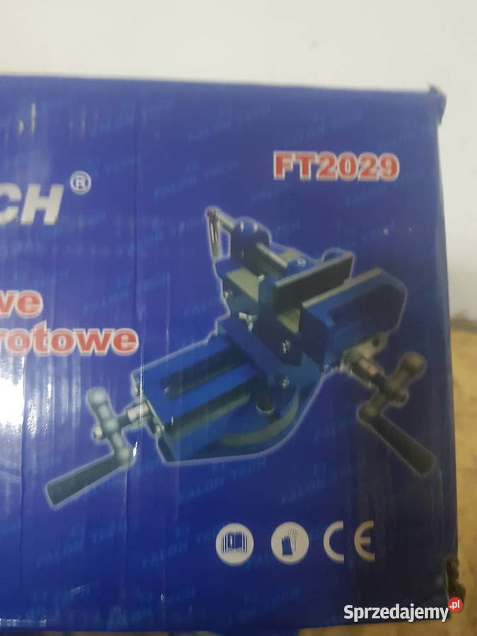 Imadło maszynowe krzyżowe dwuosiowe obrotowe sprzedam