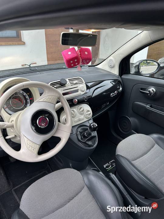 Fiat 500 Fiat 500 c w super stanie mały przebieg światła przeciwmgielne podkarpackie Rzeszów sprzedam
