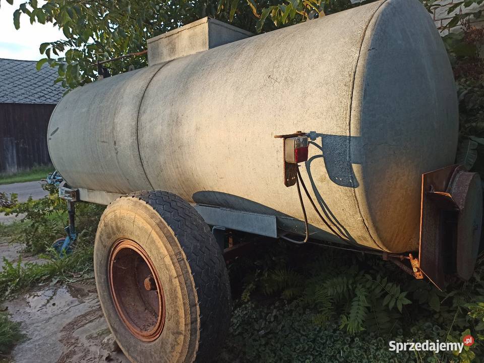 Beczka asenizacyjna 5000 litrów Beczkowozy lubelskie Fajsławice