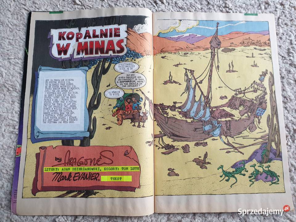 Sergio Aragones Groo the Wanderer Groo Podróznik Gdynia