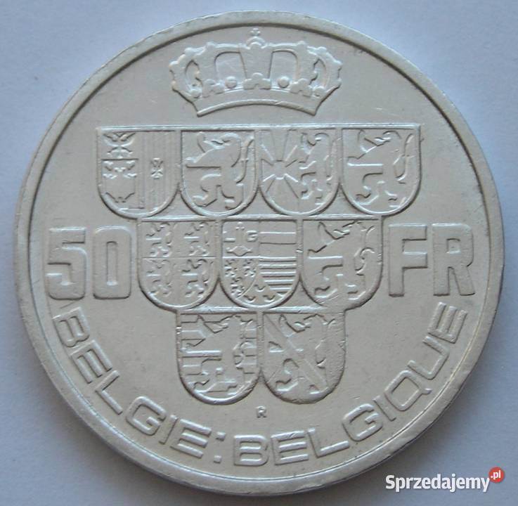 BELGIA 50 FRANKÓW 1939 LEOPOLD III KOBURG GOTHA łódzkie Łódź