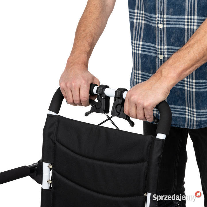 Wózek inwalidzki TRANSPORTOWY LEKKI Sprzęt rehabilitacyjny i ortopedyczny Ruda Śląska