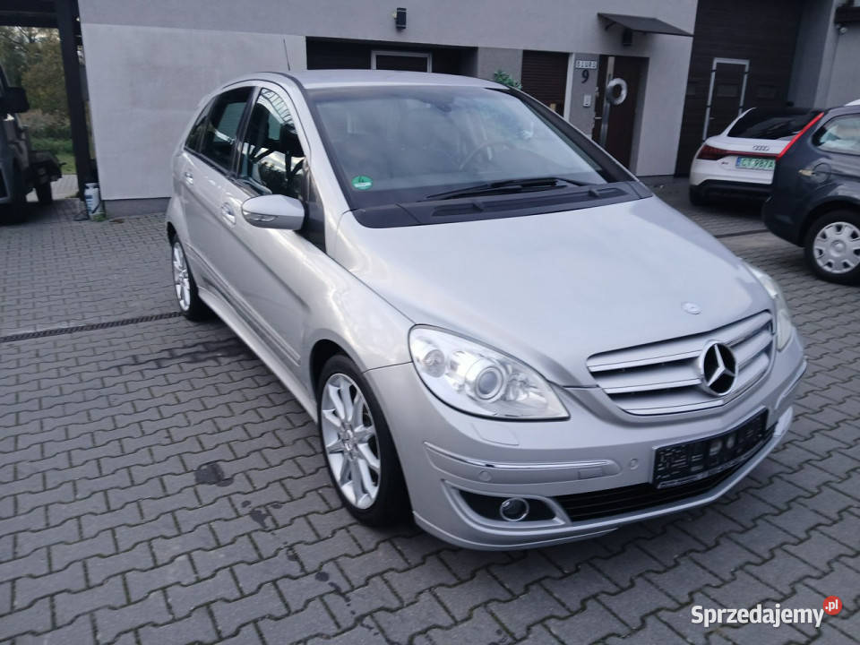 Mercedes B 170 17i LIFT klima navi PDC półskóry podgrzewane fotele Gryfino
