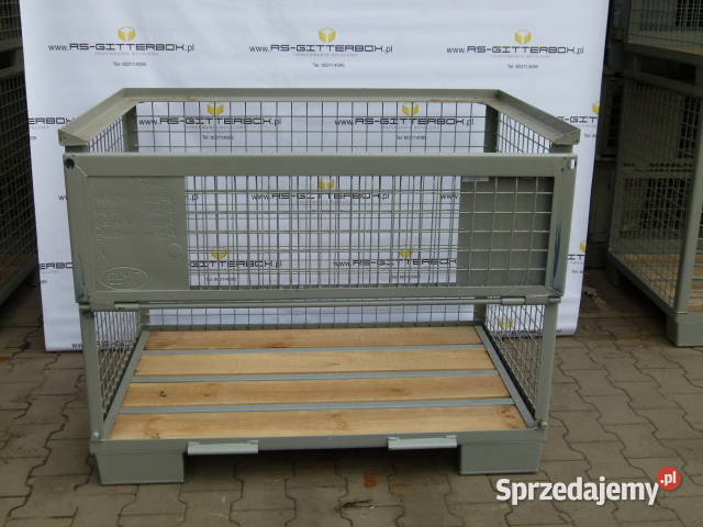 Wynajem dzierżawa UIC gitterbox paleta metalowa