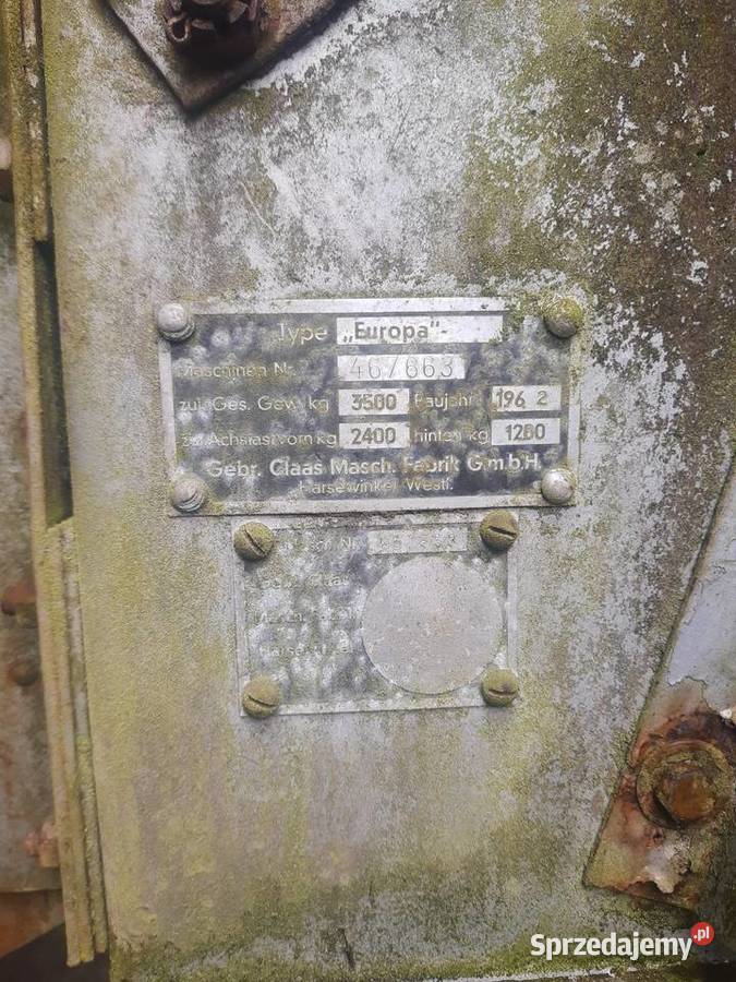 Kombajn zbożowy Claas europa Nowa Osuchowa