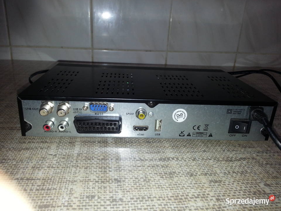 Dekoder tuner DVBS2 ALMA s2100 CX PVR HD śląskie