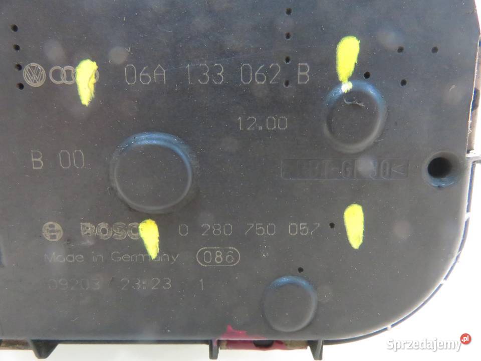 PRZEPUSTNICA VW SHARAN I 06A133062B 0280750057 Przepustnice sprzedam