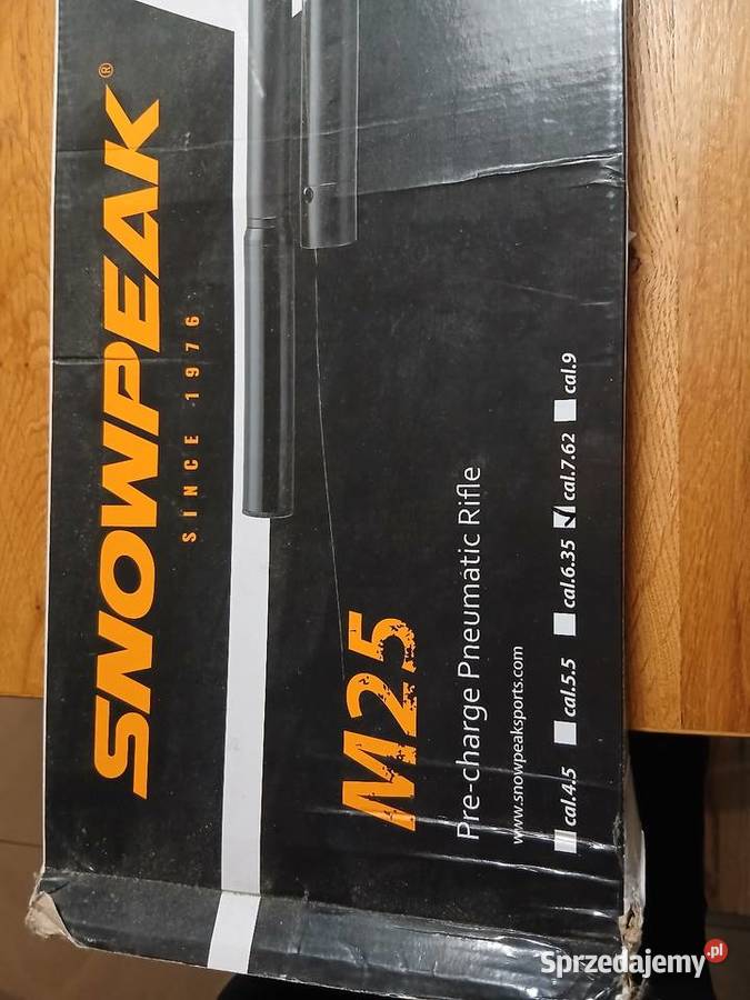Wiatrówka karabinek PCP SNOWPEAK M25 kaliber Blizne