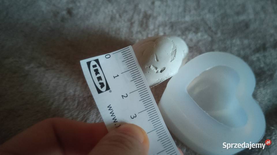 Forma silikonowa serce na walentynki do żywicy śląskie Tarnowskie Góry