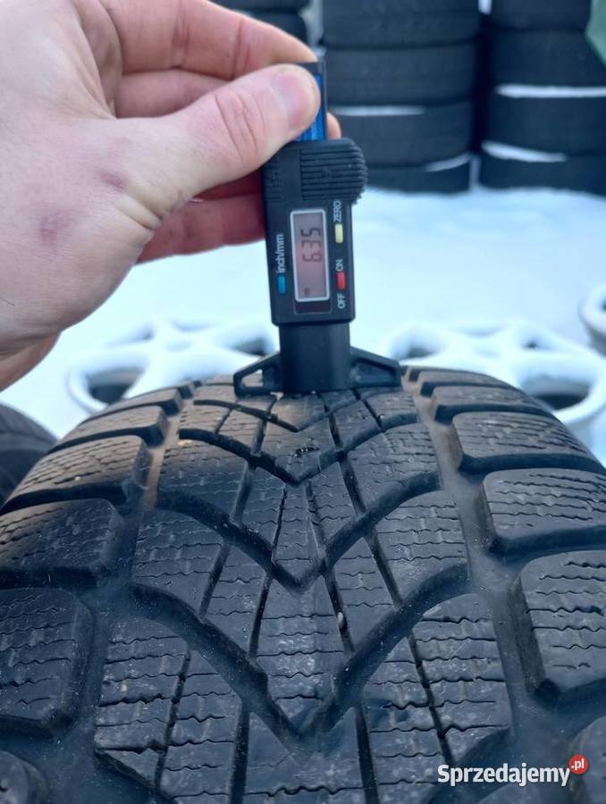 2x Opony Zimowe 215 65 R16 Stan 6mm bieżnik 16 Włocławek