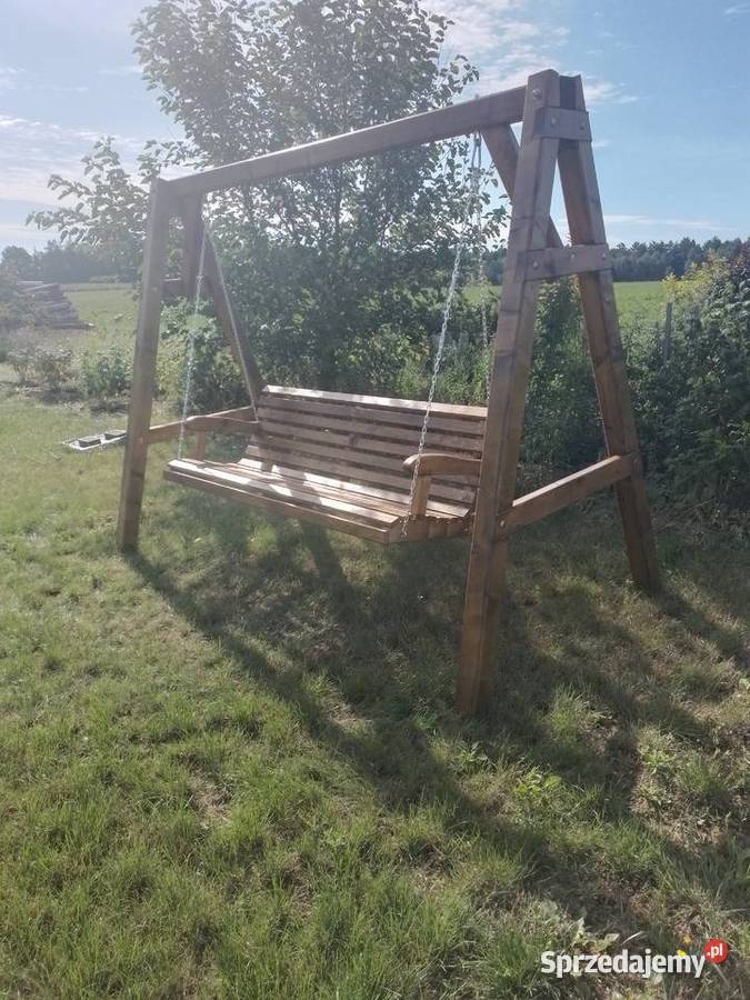 Huśtawka ogrodowa 3osobowa dolnośląskie Nowogrodziec