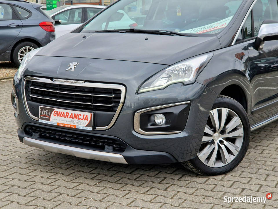 Peugeot 3008 STYLEBezwypadkowyPotwierdzony aluminiowe felgi Suchy Las