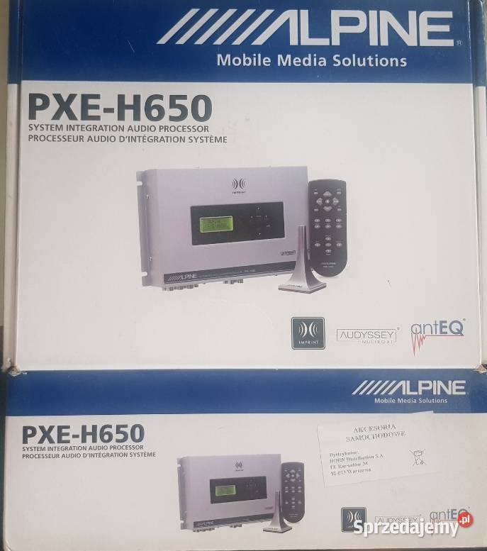 Alpine PXEH650 Procesor DSP do integracji